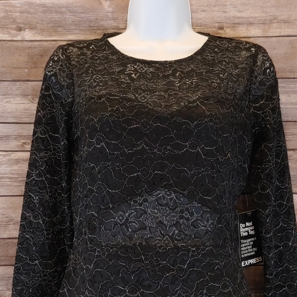 Express Open Back Dress Size Small - Picture 4 of 16